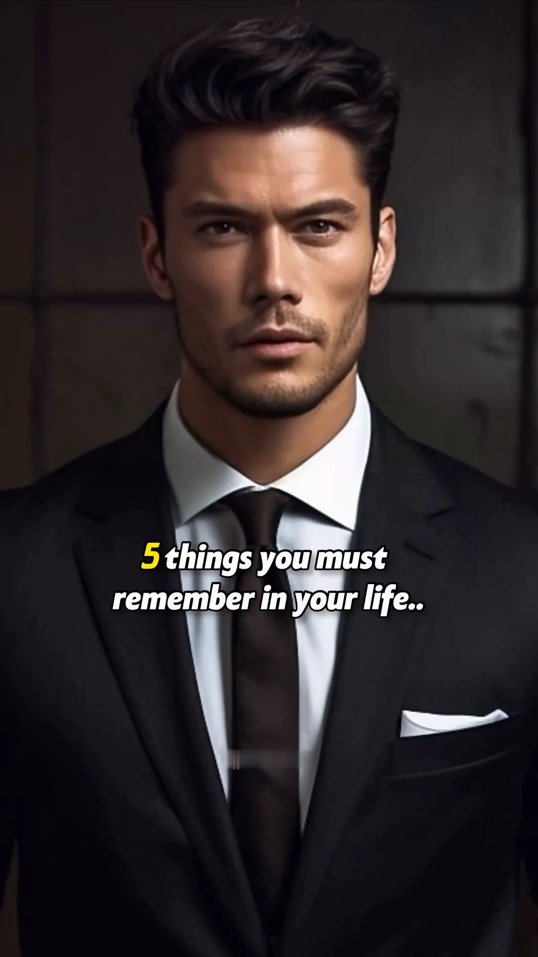 5 Things You Must Remember in Your Life - Vidzy ai reels