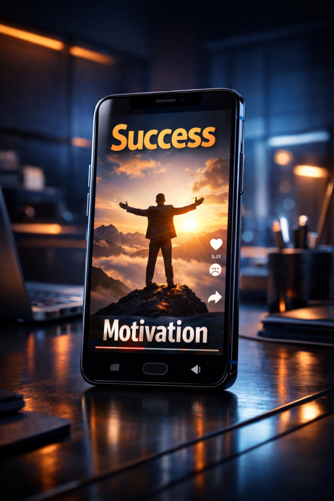 High-quality Hindi motivational reels for Instagram and YouTube shorts